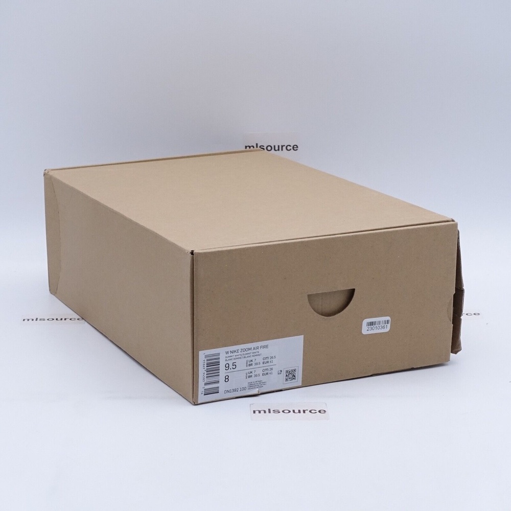 NEW Nike Zoom Air Fire Sneakers DN1392-100 Summit White - Picture 9 of 15